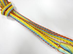 未使用品　正絹　手組帯締め